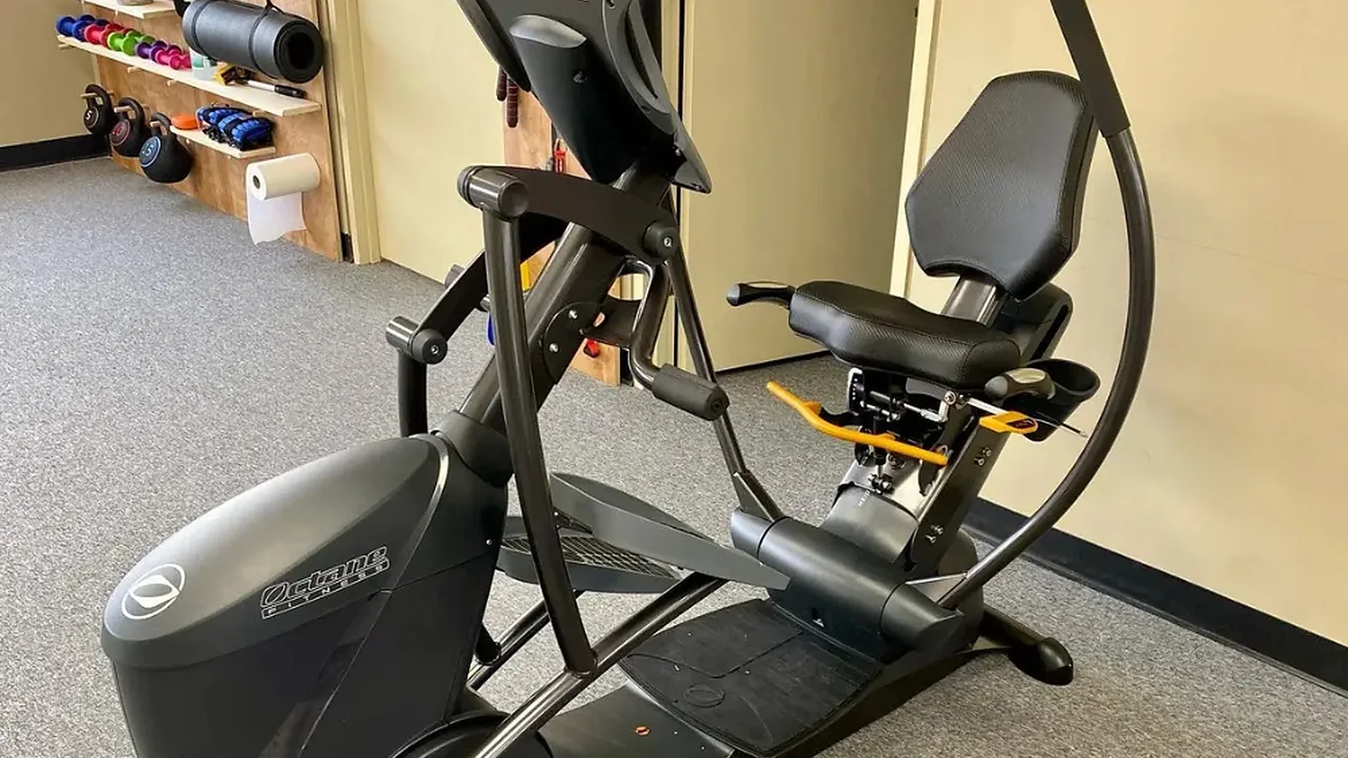 The gym floor at Greiner Physical Therapy in Speonk, NY