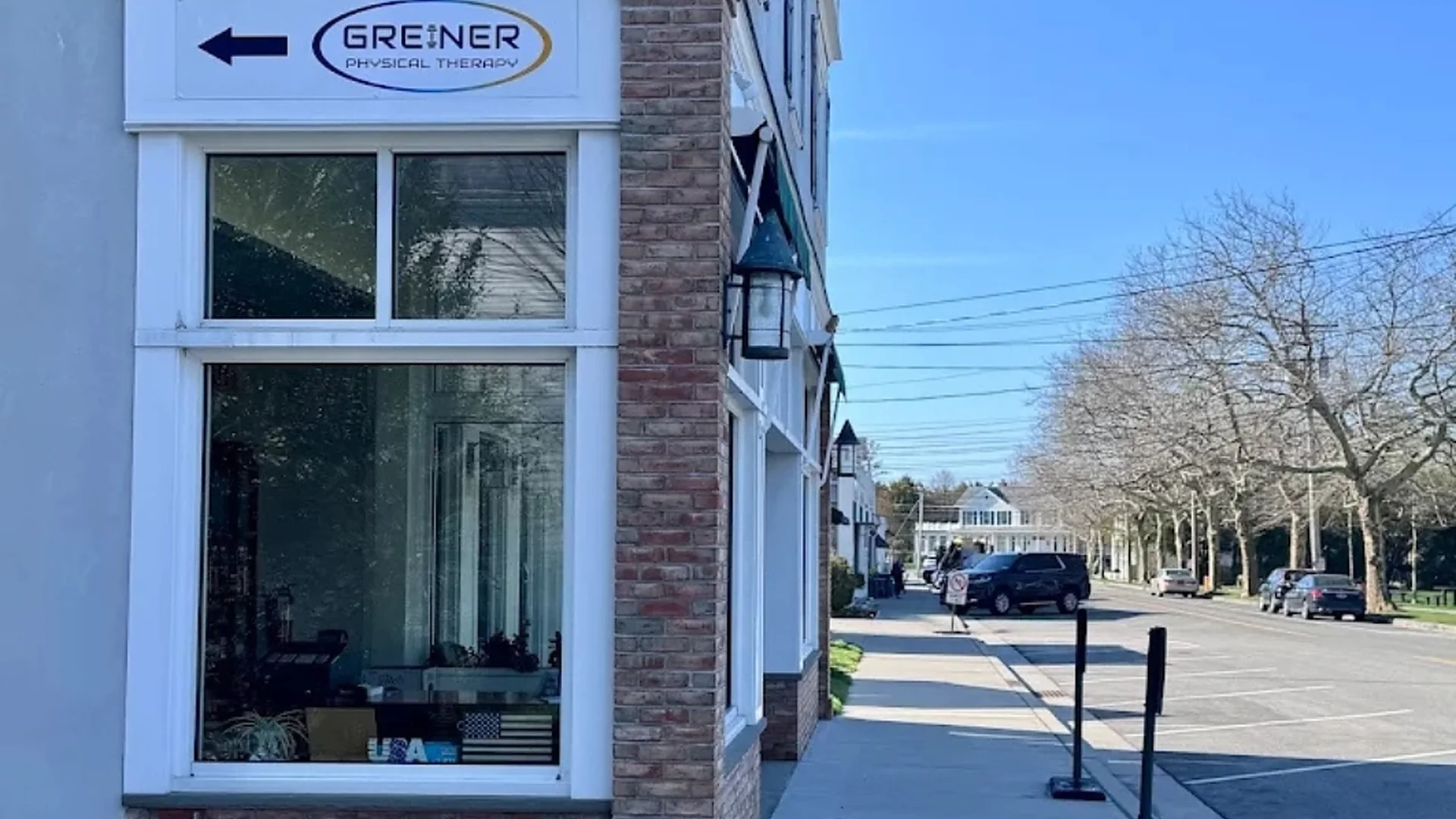 The Greiner Physical Therapy office on Jessup Avenue in Quogue, NY