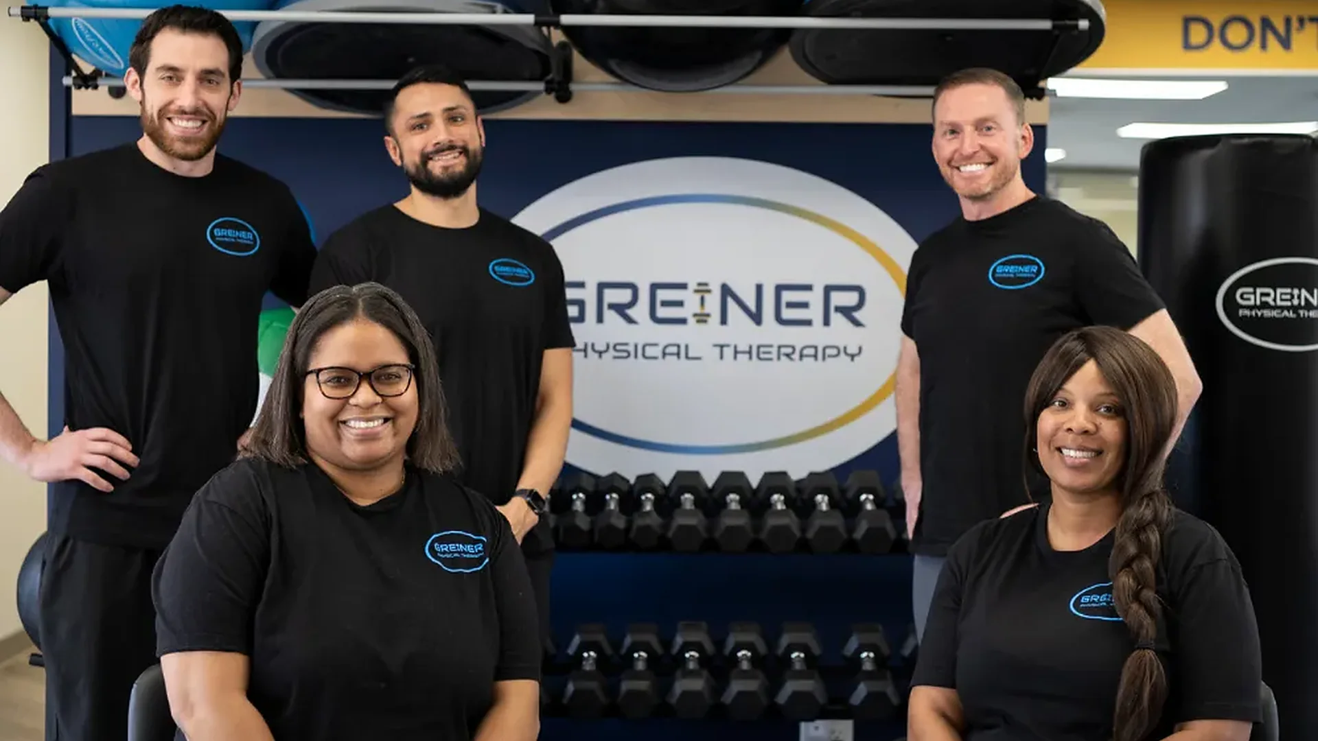 The team at Greiner Physical Therapy in Speonk, NY