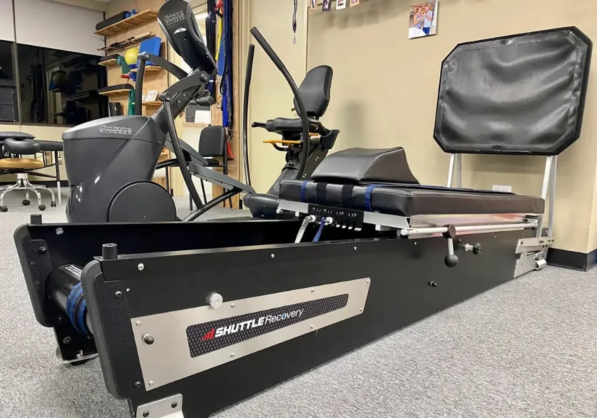 Shuttle recovery rehab machine