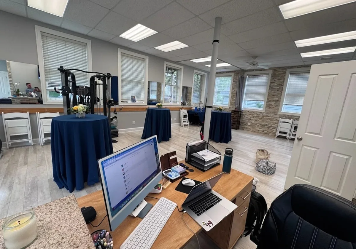 Interior office space at the Quogue location