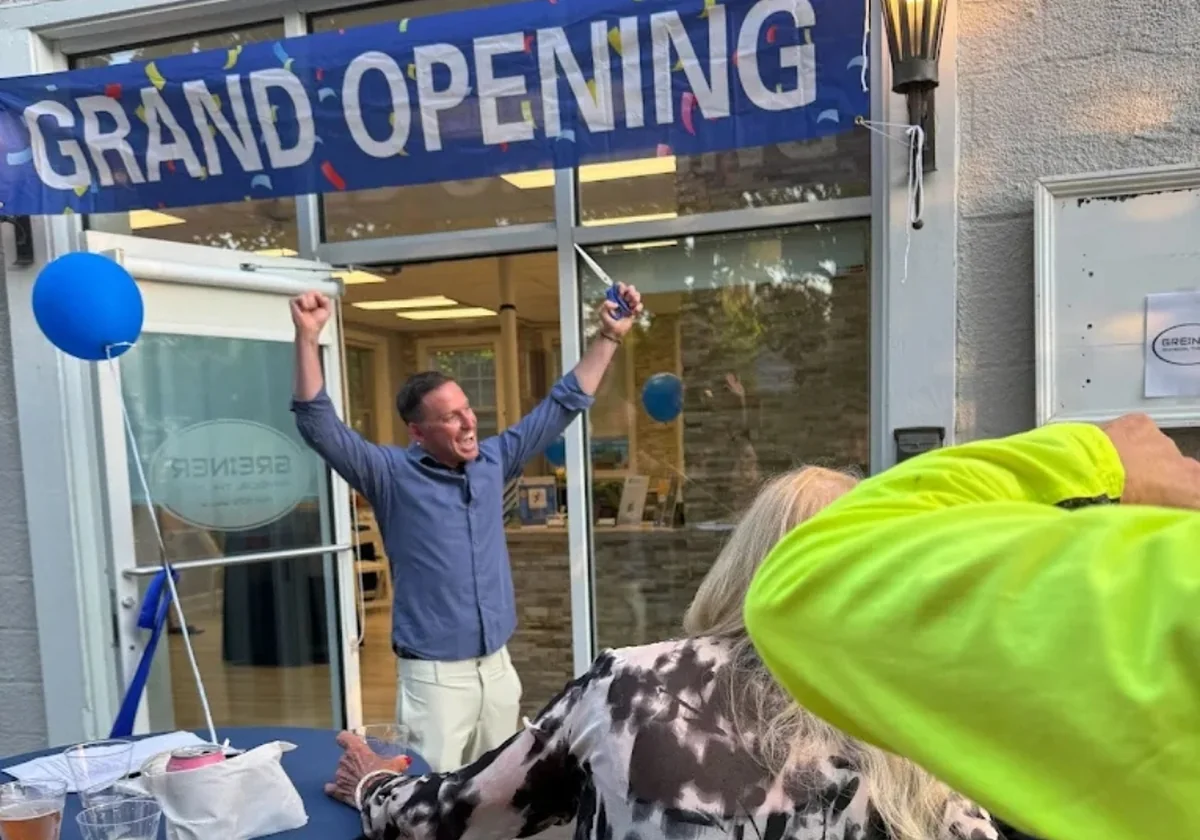 Ribbon cutting at the Quogue grand opening